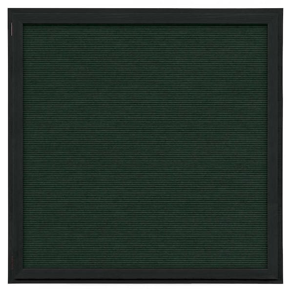 Indoor Enclosed Combo Board, 72"x36", Satin Frame/Green & Cork